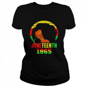 1865 juneteenth celebrate african American freedom day women  Classic Women's T-shirt