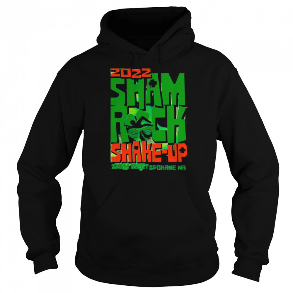 2022 Shamrock Shake-Up Swim Meet Spokane Wa T-Shirt Unisex Hoodie