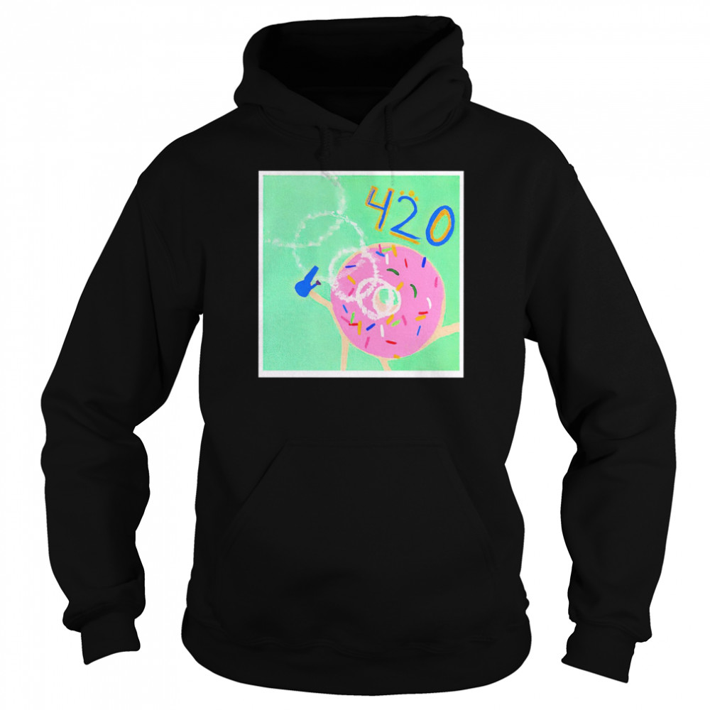 420 Large Donut  Unisex Hoodie