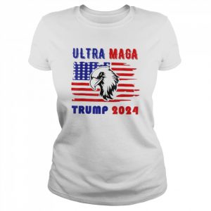 4th july Trump 2024 election antI Biden ultra maga  Classic Women's T-shirt