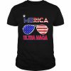 4th of july ultra maga American flag  Classic Men's T-shirt