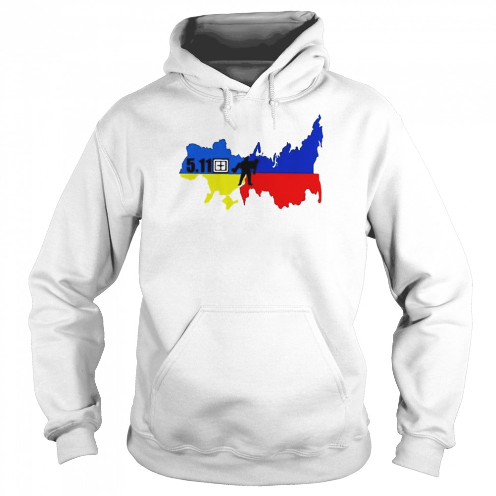 5.11 Ukraine Support Ukraine Shirt Unisex Hoodie