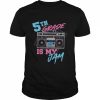 5th Grade Is My Jam Vintage 80s Boombox Teacher StudentShirt Shirt Classic Men's T-shirt