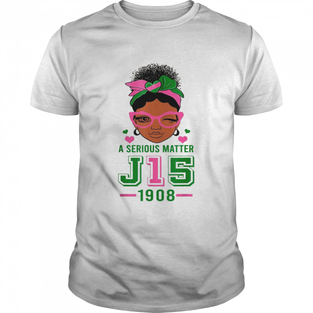 A Serious Matter J15 1908 Messy Bun AKA Founder’s DayShirt