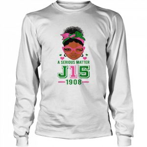 A Serious Matter J15 1908 Messy Bun AKA Founder’s DayShirt Long Sleeved T-shirt