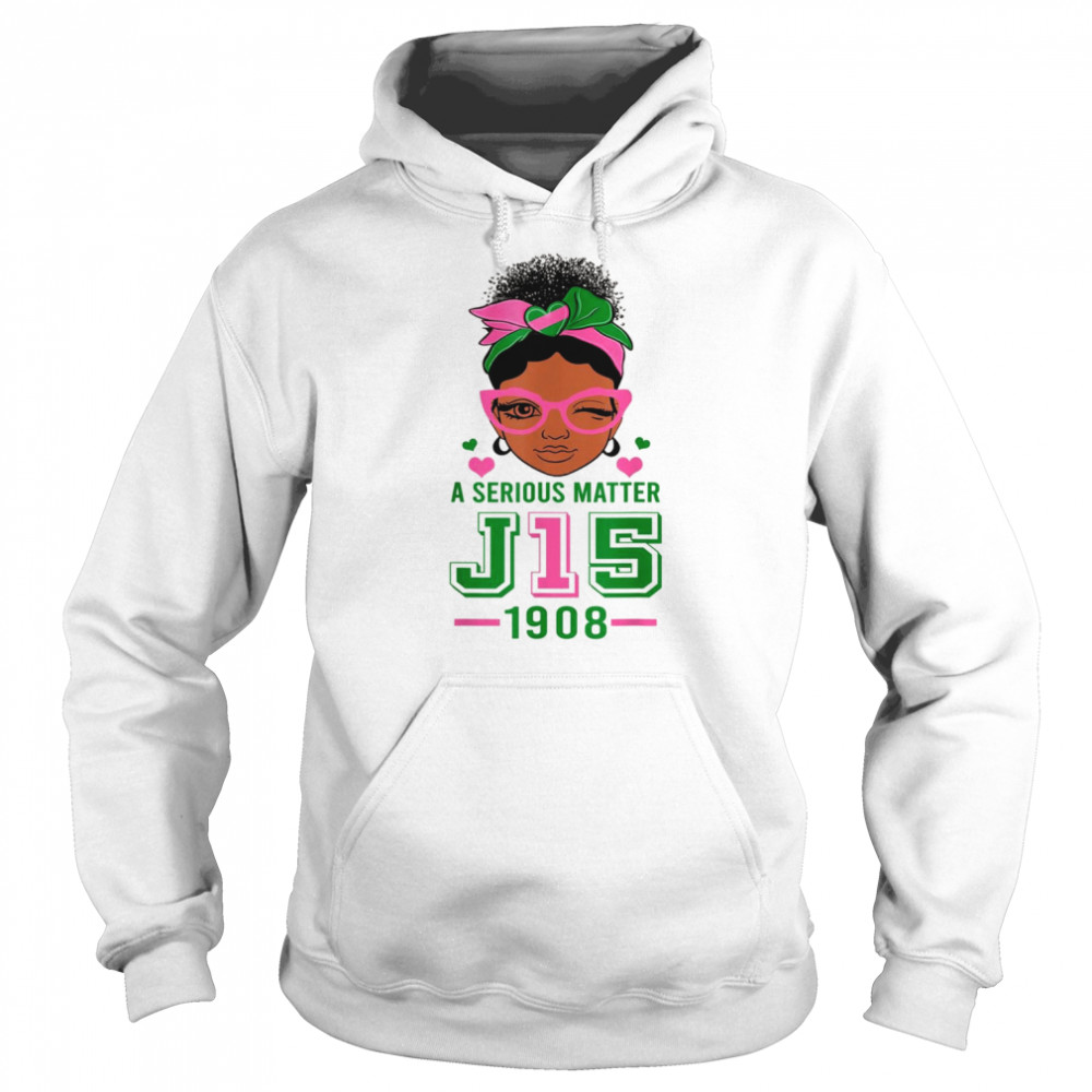 A Serious Matter J15 1908 Messy Bun AKA Founder’s DayShirt Unisex Hoodie