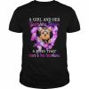 A girl and her Yorkshire Terrier a bond that can’t be broken  Classic Men's T-shirt