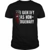 AR15 Gun American Flag Patriots I Identify As NonBidenaryShirt Shirt Classic Men's T-shirt