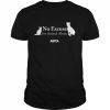 ASPCA No Excuse for Animal Abuse SilhouetteShirt Shirt Classic Men's T-shirt