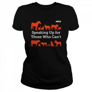 ASPCA Speaking Up for Those Who Can’t Animals Shirt Classic Women's T-shirt