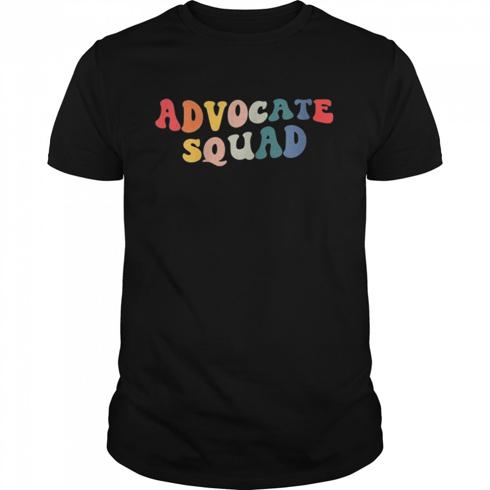 Advocate Squad Special Education Teacher AutismAwareness Shirt