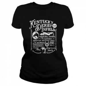 Ahead Kentucky Derby Infield 148 Forecastle  Classic Women's T-shirt