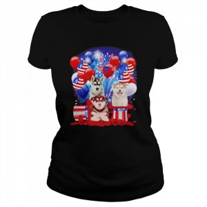 Akita Balloons Fireworks Shirt Classic Women's T-shirt