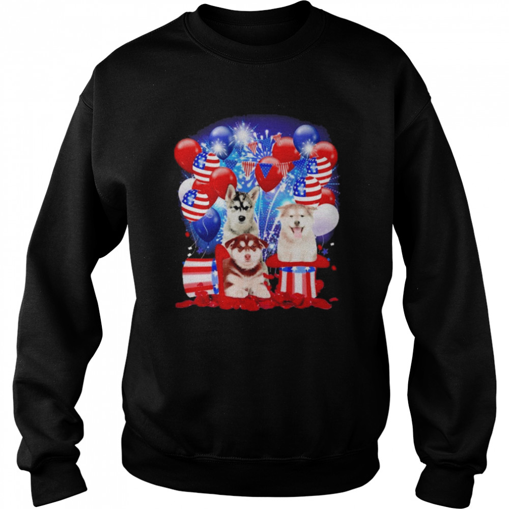 Akita Balloons Fireworks Shirt Unisex Sweatshirt