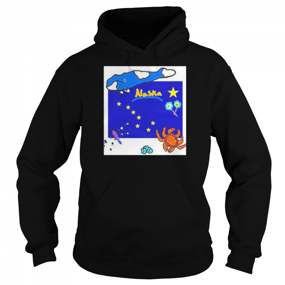 Alaska And It’s Symbols Vintage T-Shirt Unisex Hoodie