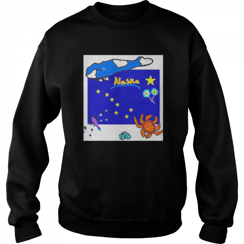 Alaska And It’s Symbols Vintage T-Shirt Unisex Sweatshirt