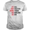 All Faster Than Dialing 911 End Gun Violence Uvalde Shirt Classic Men's T-shirt