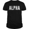 Alpha Tank ShirtTopShirt Shirt Classic Men's T-shirt