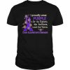 Alzheimer’s Disease Purple for Fighters Survivors Taken Shirt Classic Men's T-shirt