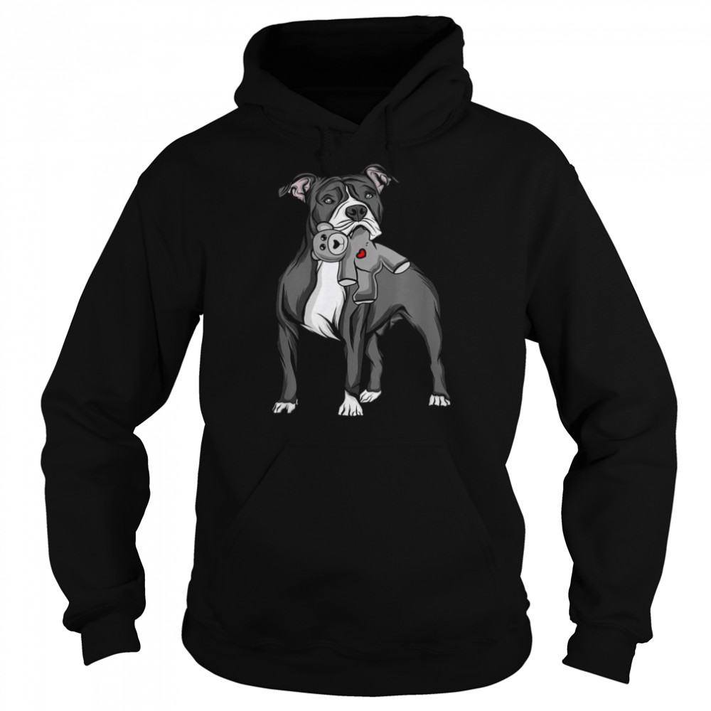 American Staffordshire Terrier AmstaffShirt Shirt Unisex Hoodie