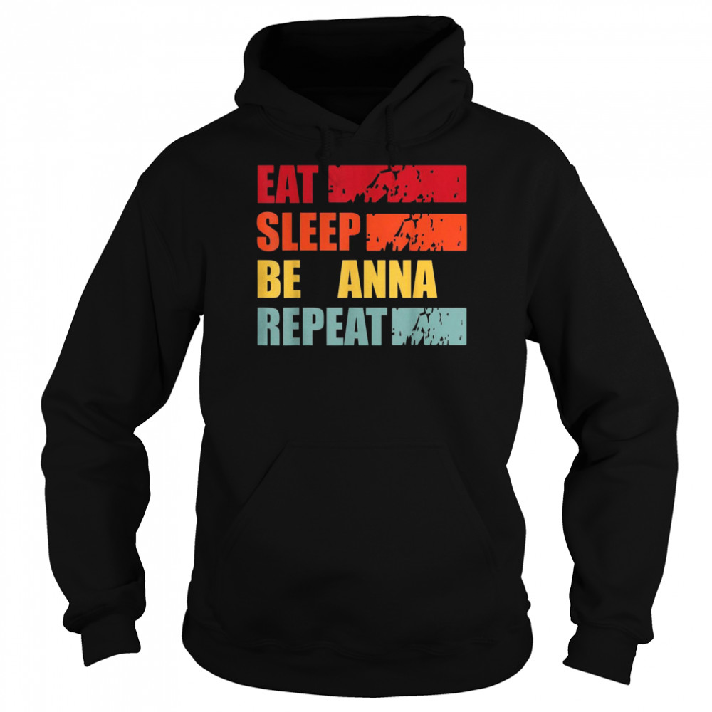 Anna Personalisiertes Namenshemd Anna VornameShirt Shirt Unisex Hoodie