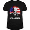 Anti Joe Biden Ultra Maga American Flag T-Shirt Classic Men's T-shirt