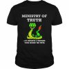 Anti joe biden democrat ministry of truth  Classic Men's T-shirt