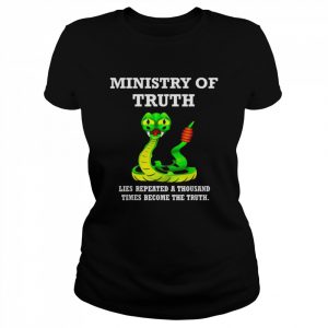 Anti joe biden democrat ministry of truth  Classic Women's T-shirt