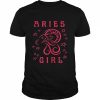 Aries Girl Zodiac Horoscope Astrology Shirt Classic Men's T-shirt