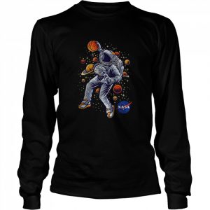 Astronaut hoop Sport, Ball, Game Basketball T-Shirt Long Sleeved T-shirt