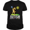 Autism dancing to a different beat giraffe  Classic Men's T-shirt