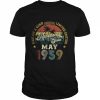 Awesome Since May 1959 One Of A Kind Limited Edition T-Shirt Classic Men's T-shirt