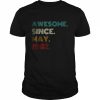 Awesome Since May 1982 40th Birthday T-Shirt Classic Men's T-shirt