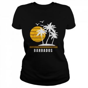 Barbados Island, Caribbean Vacation Souvenir Shirt Classic Women's T-shirt