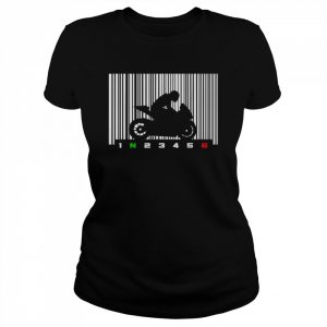 Barcode MotorcycleShirt Shirt Classic Women's T-shirt