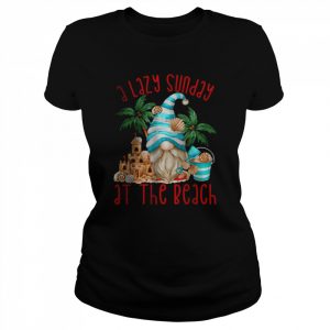 Beach Gnome I lazy sunday at the beach T-Shirt Classic Women's T-shirt