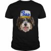 Bernedoodle #1 Dog Dad Father’s Day Shirt Classic Men's T-shirt