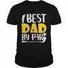 Best Dad By Par Weekends Forecast Father’s Golf Day Shirt Classic Men's T-shirt