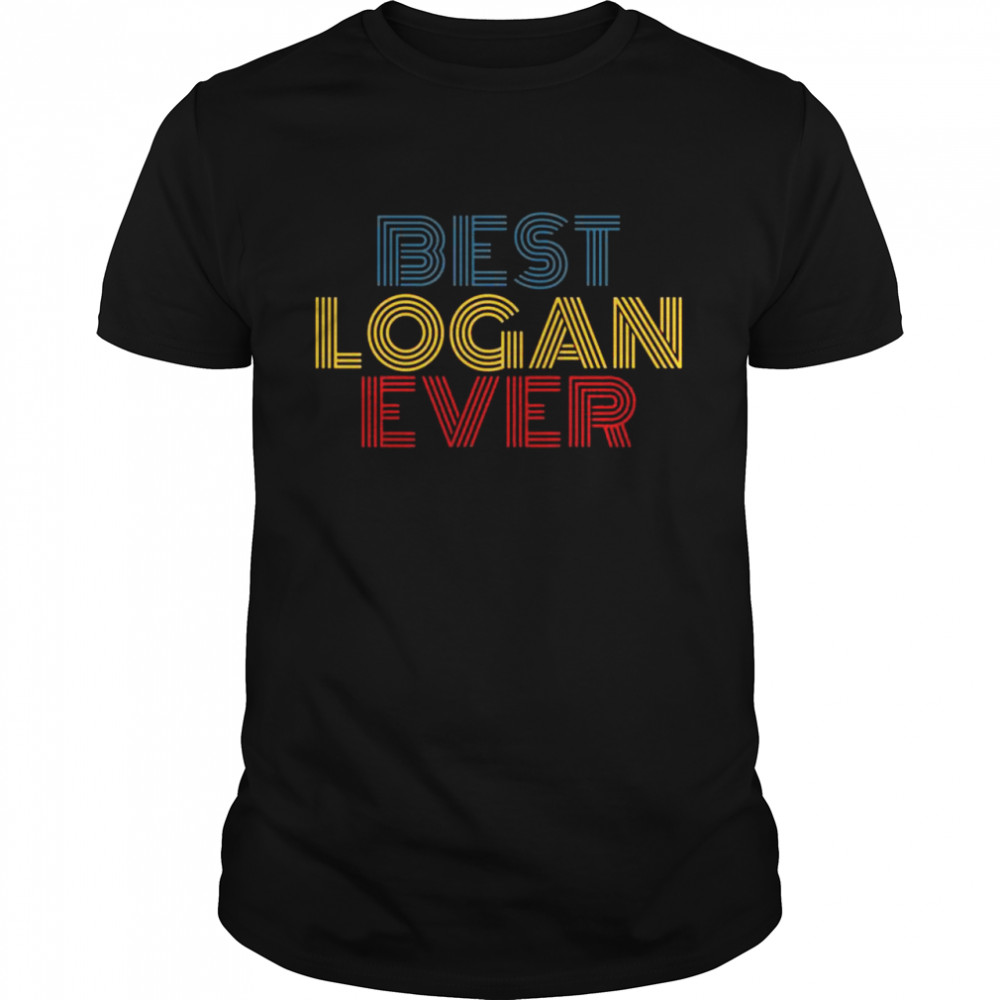 Best Logan Ever, lustiger personalisierter Name Shirt