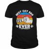 Best cat dad ever retro vintage fathers day 2022 cat lovers  Classic Men's T-shirt