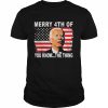 Biden Dazed Merry 4th of You Know The Thing 2022 Shirt Classic Men's T-shirt