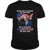 Biden isn’t against oil and Gas he is against American oil and gas American flag  Classic Men's T-shirt