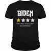 Biden very bad would not recommend  Classic Men's T-shirt