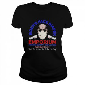 Biden’s face diaper emporium  Classic Women's T-shirt