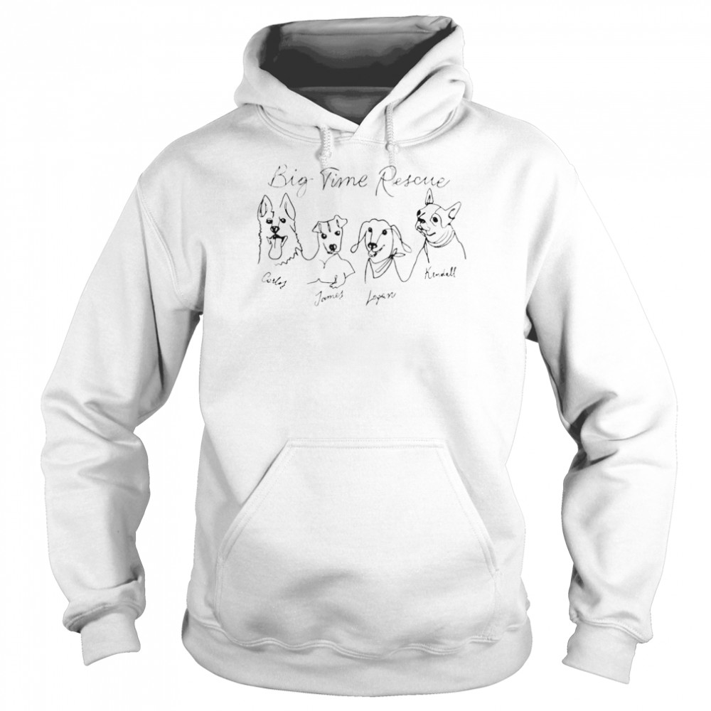 Big time rescue dog  Unisex Hoodie