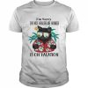 Black Cat I’m Sorry The Nice Healthcare Worker Is On Vacation Shirt Classic Men's T-shirt