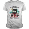 Black Cat I’m Sorry The Nice Paramedic Is On Vacation Shirt Classic Men's T-shirt