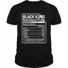 Black king nutritional facts  Classic Men's T-shirt