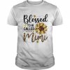 Blessed To Be Called Mimi Leopard Sunflower Bee Shirt Classic Men's T-shirt