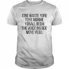 Blink I miss you 182 meme jone waste yore  Classic Men's T-shirt